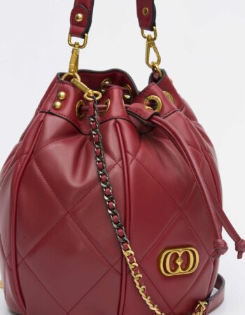 LA CARRIE-BORSA GIGI EGG-LCMA900LEA ROSSO