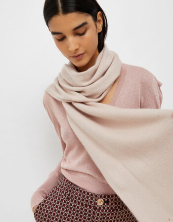 LIU JO-SCIARPA CON STRASS-LJ3F1016M0300 ROSAN