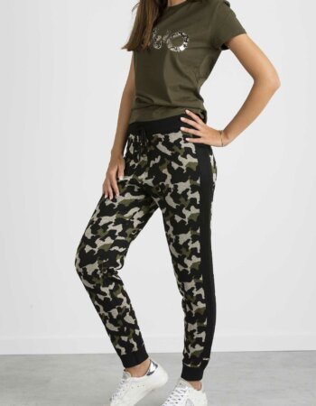 LIU JO-PANTALONE LUNGO IN MAGLIA-LJTF1201MA59L CAMUF