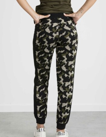 LIU JO-PANTALONE LUNGO IN MAGLIA-LJTF1201MA59L CAMUF