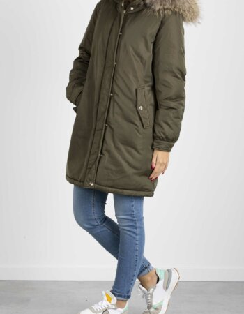 LIU JO-PARKA IMBOTTITO PIUMA LUNGO-LJWF1079T5033 VERDE