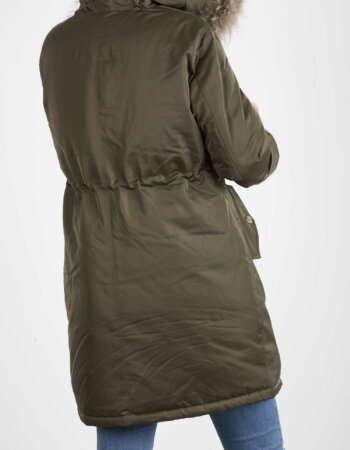 LIU JO-PARKA IMBOTTITO PIUMA LUNGO-LJWF1079T5033 VERDE