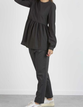 MARELLA-CAMICIA-MAUGO NERO