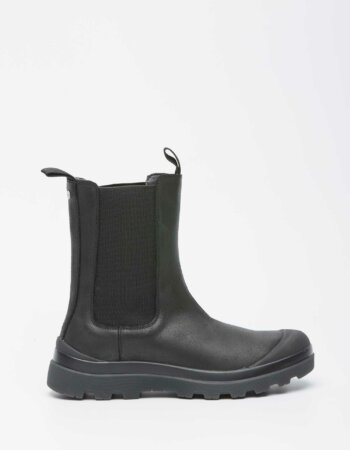 PANCHIC-BEATLE BOOT DONNA WAXED SUDE-PANW1901100003 BLACK