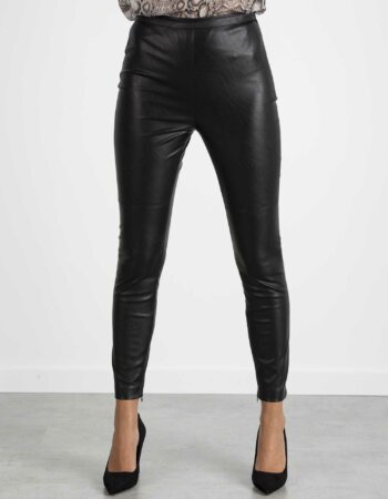 PINKO-LEGGINS SIMILPELLE-PKRYNEK NERO