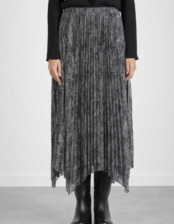 PATRIZIA PEPE-GONNA-PP2G0835A9V6 NERO