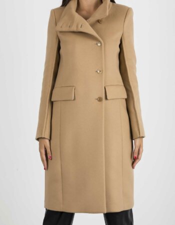 PATRIZIA PEPE-CAPPOTTO-PP2S1372A171 BEIGE