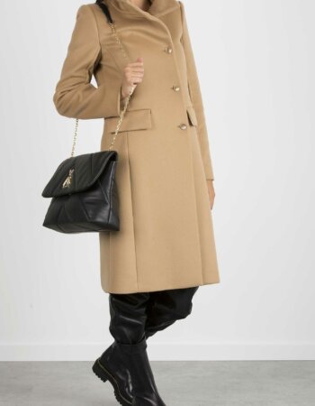 PATRIZIA PEPE-CAPPOTTO-PP2S1372A171 BEIGE