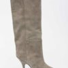 PATRIZIA PEPE-STIVALI-PP2VA295A484 TAUPE