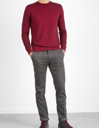 RE-HASH-PANTALONE MUCHA TENCEL QUADRO-RHP0377772 GRI