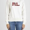 RALPH LAUREN-FELPA CHIUSA GIROCOLLO-RL847424 PANNA