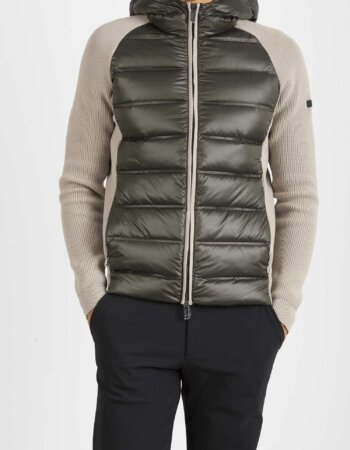 RRD-NIT AMOS HYBRID DOWN HOOD ZIP-RRDW21105 VER