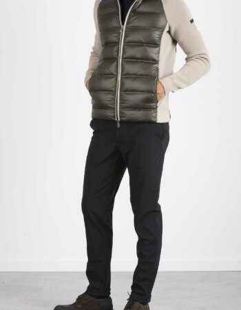 RRD-NIT AMOS HYBRID DOWN HOOD ZIP-RRDW21105 VER