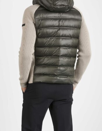 RRD-NIT AMOS HYBRID DOWN HOOD ZIP-RRDW21105 VER