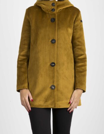RRD-CAPPOTTO NEO VELVET PARKA LADY-RRDW21556 OLIO