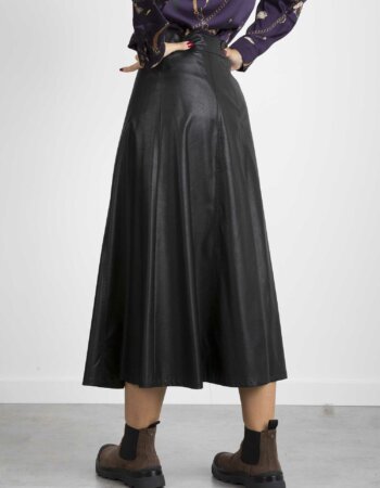 EMME MARELLA-GONNA-EMCOMICA NERO