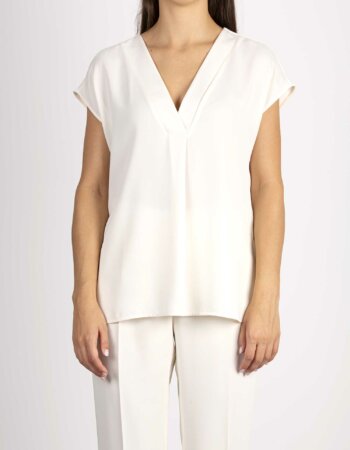 MARELLA-BLUSA SCOLLO V-MABRINA LANA