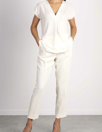 MARELLA-BLUSA SCOLLO V-MABRINA LANA