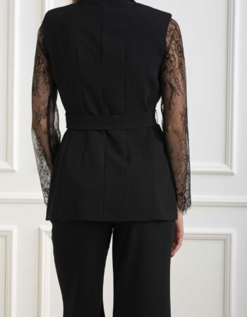 MARELLA-GIACCA SMANICATA ROBT-MAROBOT NERO