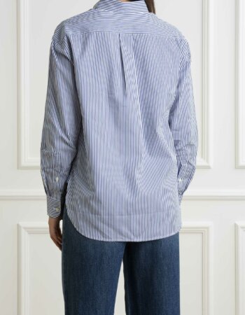 RALPH LAUREN-CAMICIA DONNA RIGA M/L-RL910743A24 NAVY