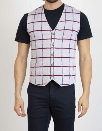 ALBARENA-GILET QUADRO-ALBA416 GRC
