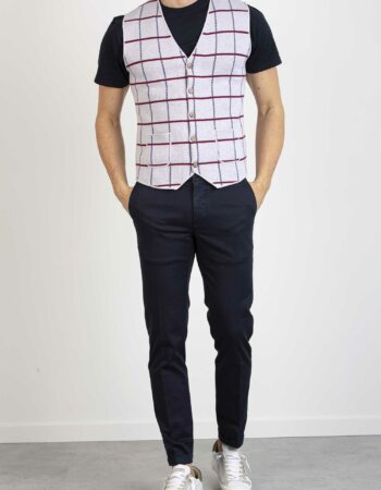 ALBARENA-GILET QUADRO-ALBA416 GRC