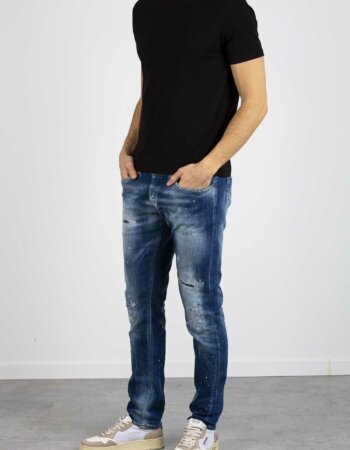 ALPHA-T-SHIRT IN JERSEY-APAU6400C NERO