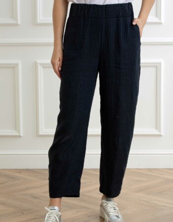 ALESSIA SANTI-PANTALONE CON ELASTICO-AS511SD25019 BLU