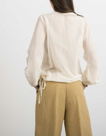 ALESSIA SANTI-BLUSA-ASASD45047 PANNA