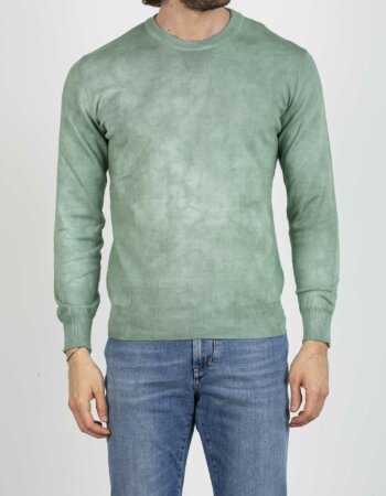 ALTEA-MAGLIA MALTINTA-AT1126 VERDE