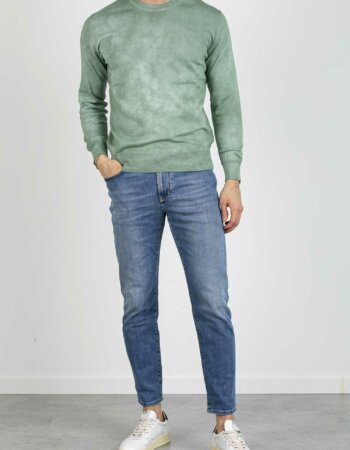 ALTEA-MAGLIA MALTINTA-AT1126 VERDE