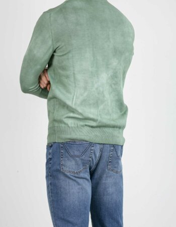 ALTEA-MAGLIA MALTINTA-AT1126 VERDE