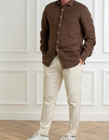 BASTONCINO-CAMICIA LINO-BAB050164SIMO MORO