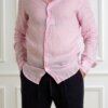 BASTONCINO-CAMICIA LINO-BAB050164SIMO ROSA