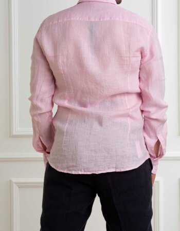 BASTONCINO-CAMICIA LINO-BAB050164SIMO ROSA