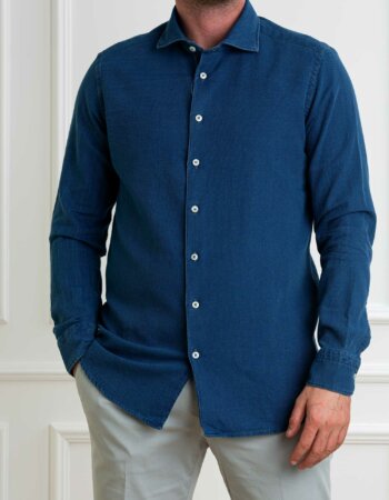 BASTONCINO-CAMICIA DENIM-BAB4315164SIMO UNICO