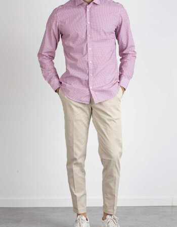 BASTONCINO-CAMICIA SIMO FANTASIA-BASB2142164 ROSA