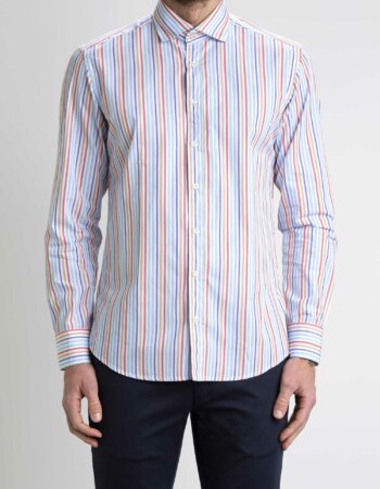 BASTONCINO-CAMICIA RIGA UOMO-BASB2540164 FANTAISA