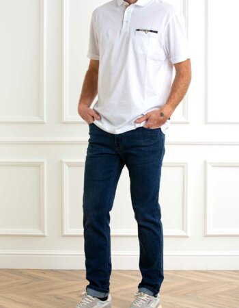 BARBOUR-POLO CORPATCH-BBMML1071MMLP5 WHITE