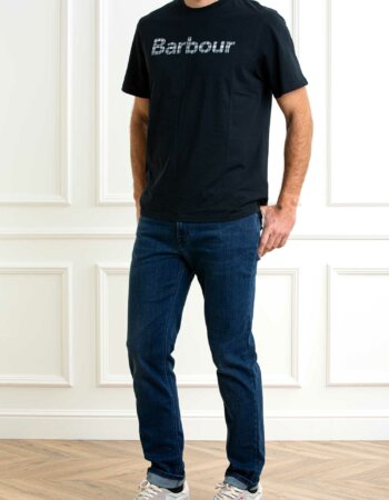 BARBOUR-T-SHIRT KILNWICK-BBMTS1265MTS NAVY