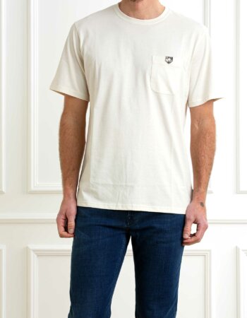BARBOUR-T-SHIRT TOTHILL-BBMTS1419MTS WHITE
