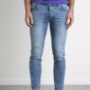 BEABLE-JEANS DAVIS SHORTER CHIARO-BEDAVISSHOGKC2404 DENIM