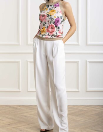 BLUGIRL-MAGLIA CHIUSA SM-BGRA4009MA65E ROSES