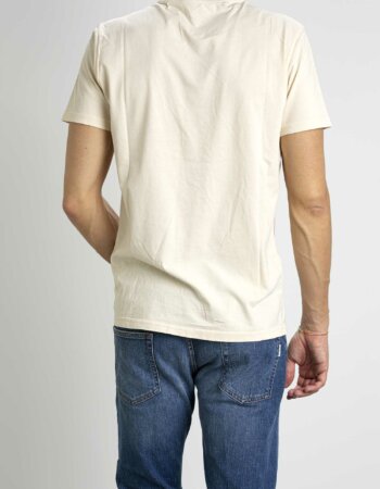 BL'KER VINTAGE CLOTHING-T-SHIRT STAMPA-BLKG0024 BEIGE
