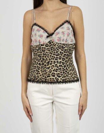 BLUGIRL-TOP IN MAGLIA-BLURA2049MA29M MACULATO