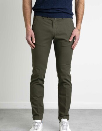 BRIGLIA-PANTALONE PIQUET-BRBG03323030 VERDE