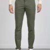 BRIGLIA-PANTALONE CLASSICO GABARDINE-BRIBG05322008 MILITARE
