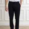 CIRCOLO 1901-PANTALONE PENCES PIQUET-CICN4226 NAVY