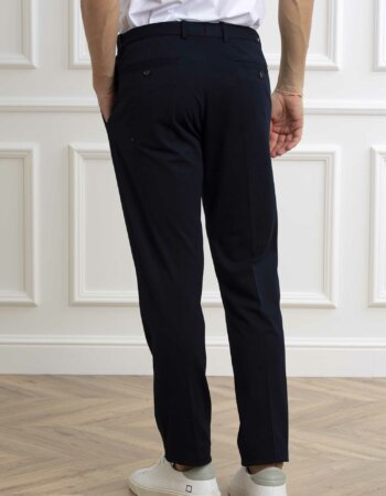 CIRCOLO 1901-PANTALONE PENCES PIQUET-CICN4226 NAVY