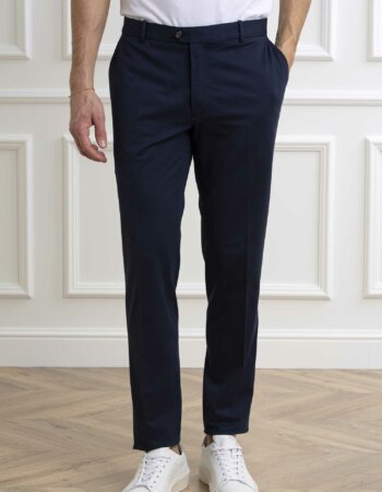 CIRCOLO 1901-PANTALONE CHINO JERSEY M.-CICN4243 INDIGO